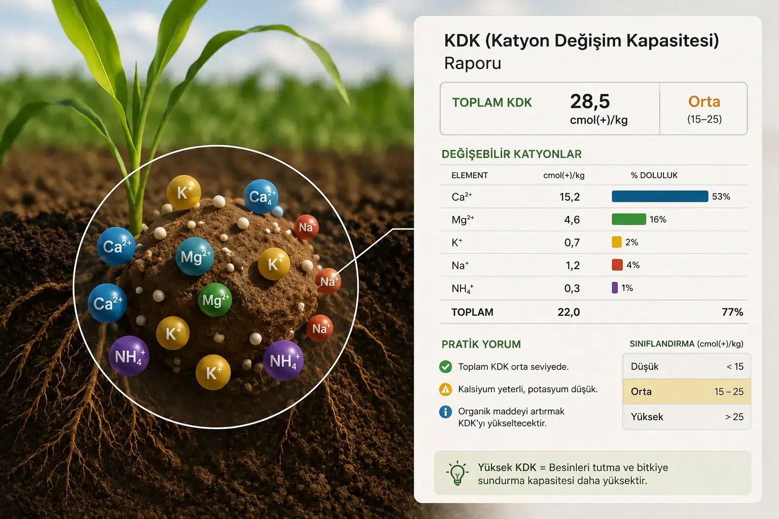 Katyon Değişim Kapasitesi (KDK) Raporunuzu Okumanın Pratik Yolu